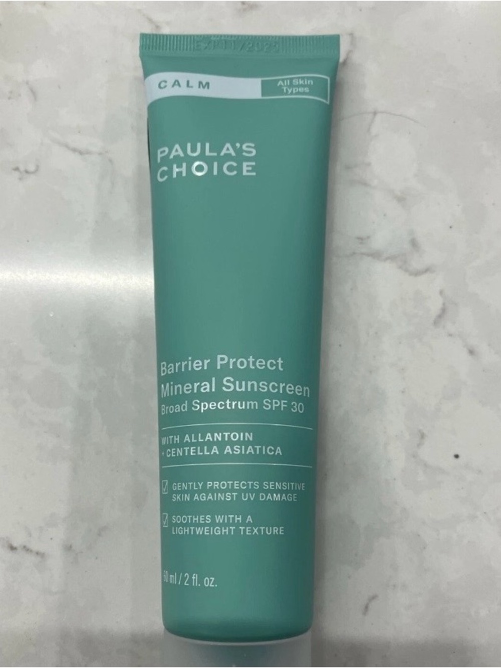 PAULA’S CHOICE Calm Barrier Protect Mineral Sunscreen SPF 30, 2 fl oz 60 ml NEW